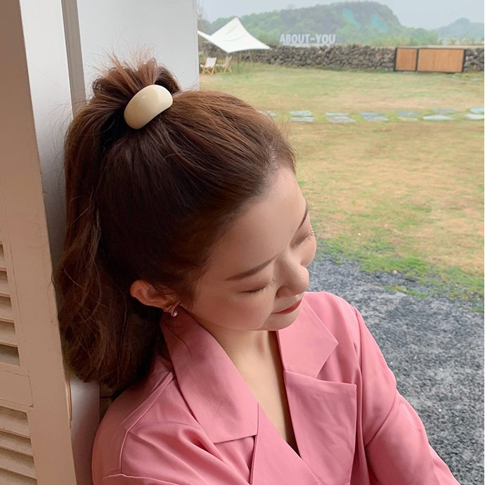 Thun Cột Tóc LIN Cơ Bản Dễ Phối Phong Cách Hàn Quốc