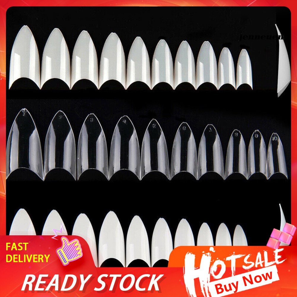 [Hàng mới về] Set 500 Móng Tay Giả Chuyên Dụng Chất Lượng Cao Cho Làm Móng