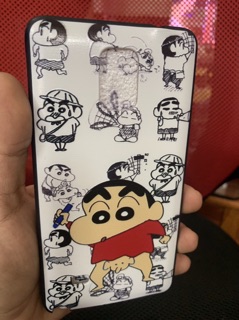 Ốp lưng samsung note 4 shin chó dễ thương