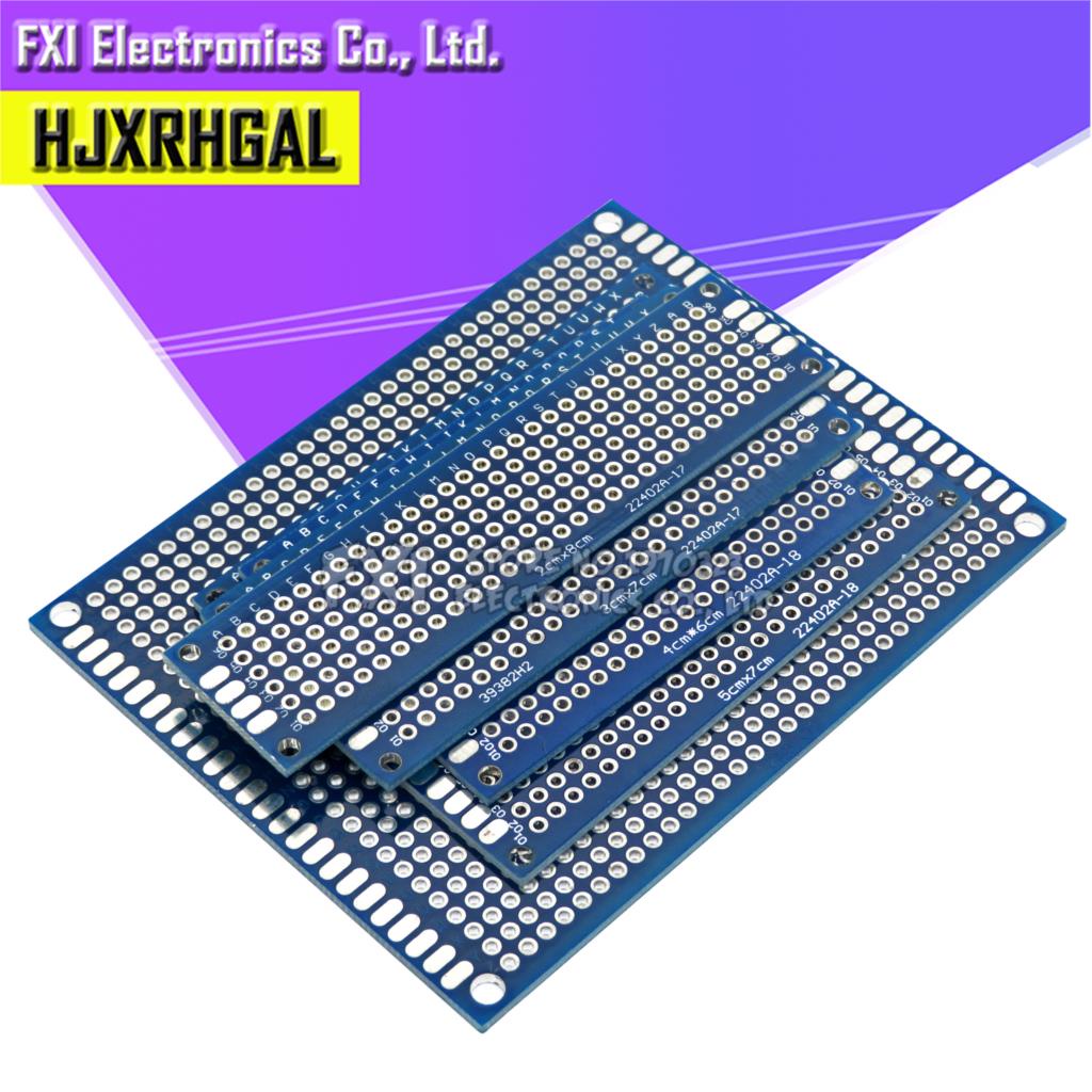 1 Bảng Mạch PCB Hai Mặt 2x8cm 3x7cm 4x6cm 5x7cm 7x9cm 4 * 6cm