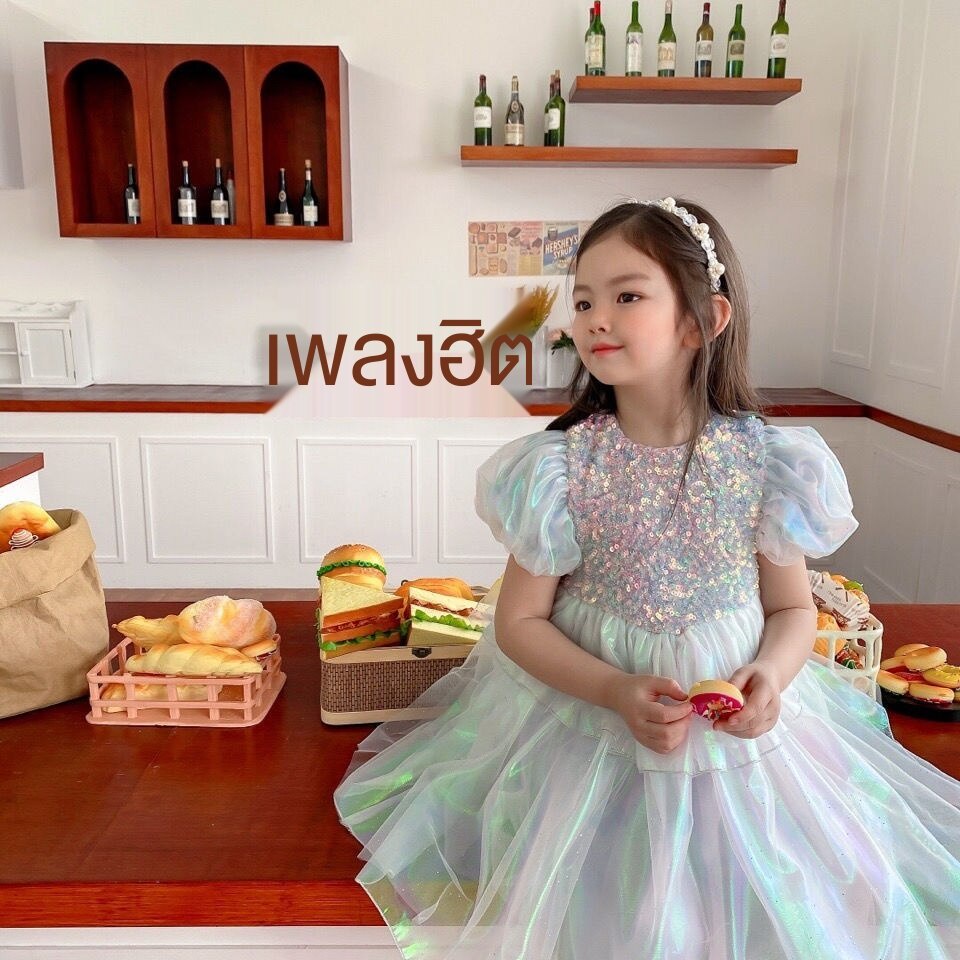 Cô gái mùa hè váy công chúa cô bé elsa váy thời trang váy khiêu vũ trẻ em mới xinh đẹp Pettiskirt