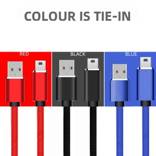 Char mini usb cable sync charge lead mini usb to usb cable for mp3 player car gps