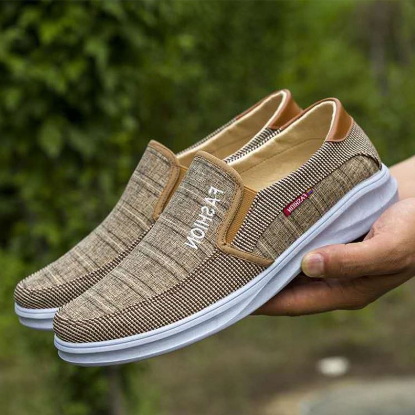 Giày lười vải nam đơn giản nam tính phù hợp cho mọi dịp ZATA-ZKL03 | BigBuy360 - bigbuy360.vn
