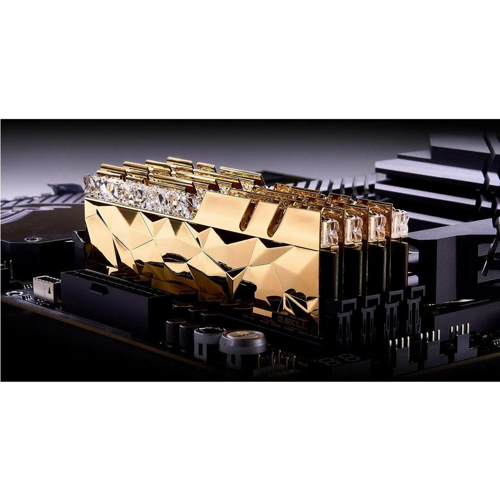 Ram G.SKILL Trident Z Royal ELITE Gold RGB 16GB 3600MHz DDR4  F4-3600C16D-16GTEGC