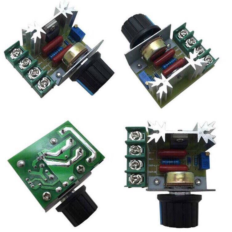 Mạch dimmer công suất 4000W và Mạch Dimmer 2000W 220V dùng để điều chỉnh tốc độ động cơ, điều chỉnh độ sáng đèn