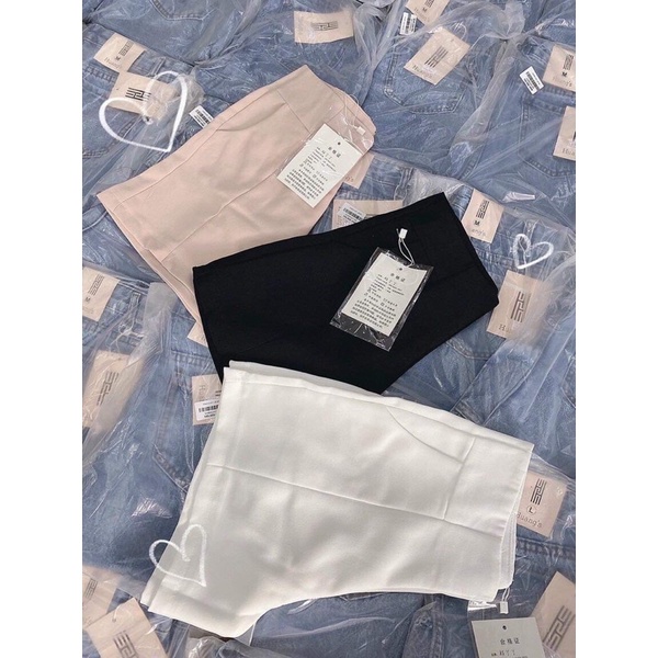 Quần Short Cạp Cao Tôn Dáng