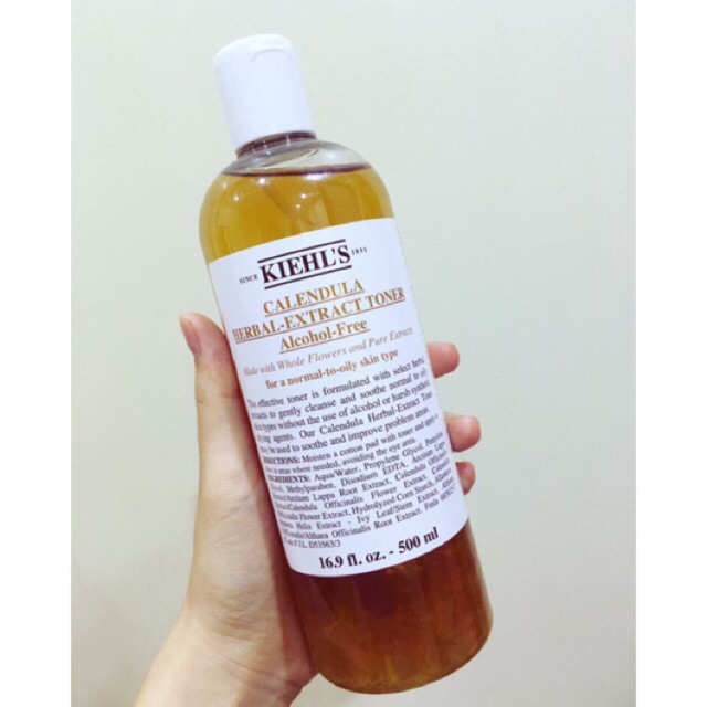 [Made in U.S.A] Kiehls Toner Hoa Cúc Kiehls (Kiehl's Calendula Herbal Extract Alcohol-Free Toner) 40ml 75ml 250ml 500ml | BigBuy360 - bigbuy360.vn