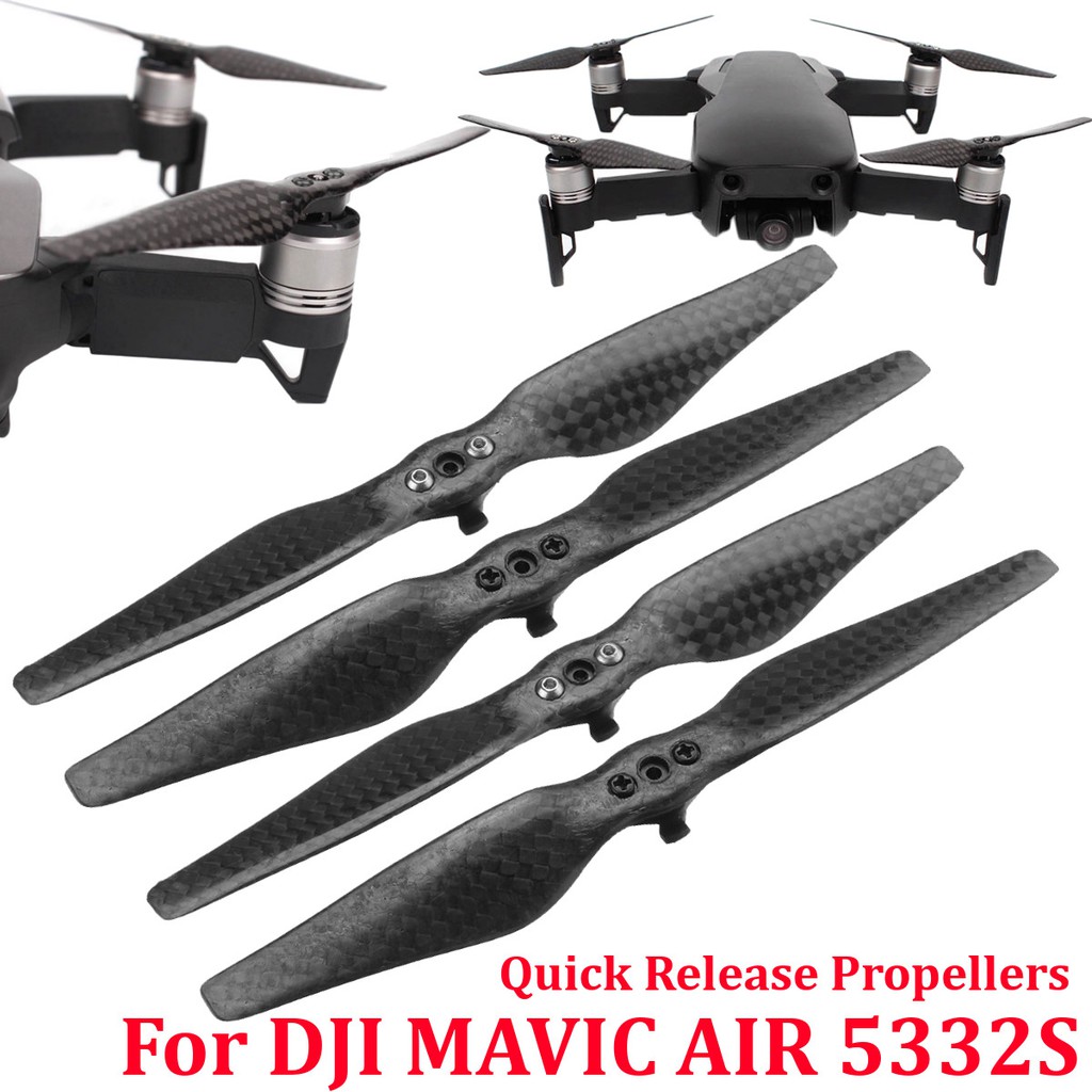 Set 4 Cánh Quạt Bằng Sợi Carbon Chống Ồn Cho Dji Mavic Air 5332s | BigBuy360 - bigbuy360.vn