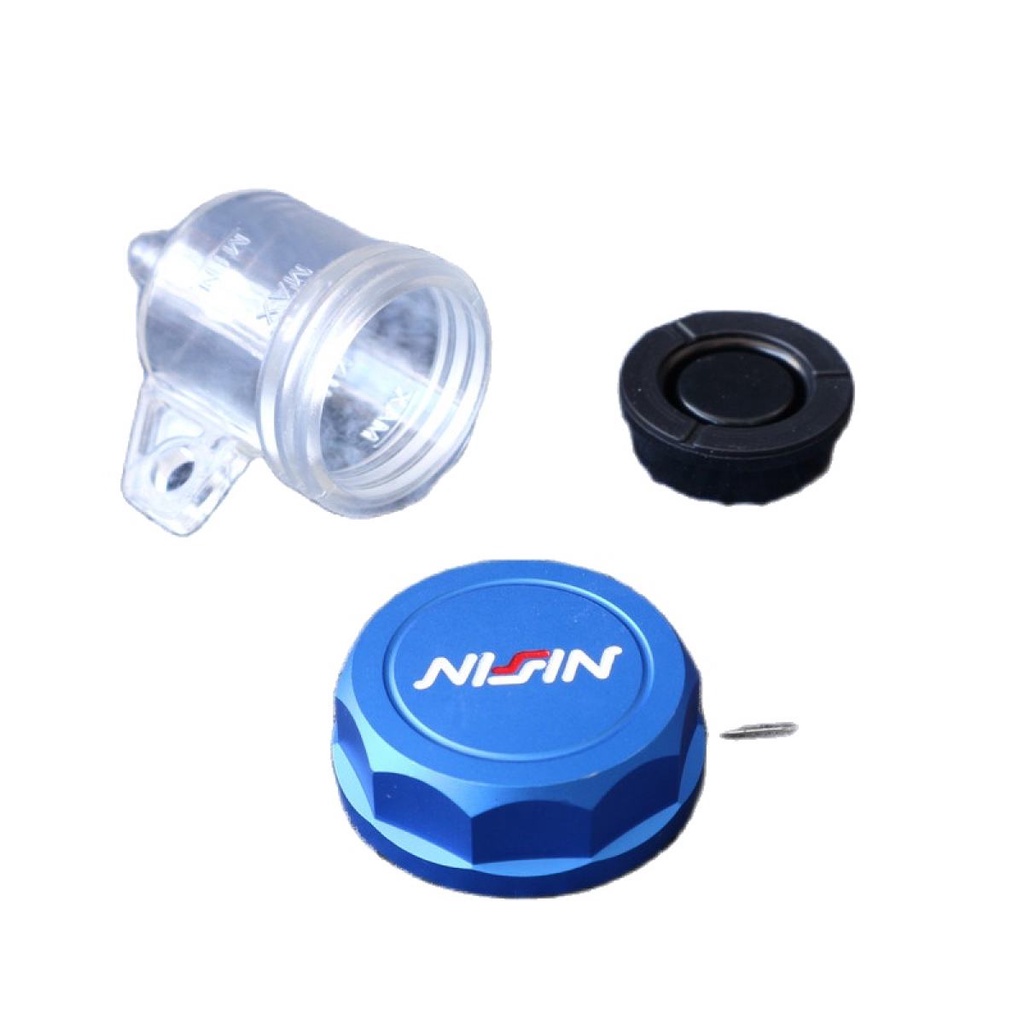 Combo bình nắp nhôm CNC NISSIN với bát bình dầu XI TITAN