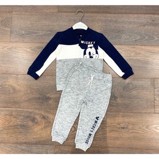 Bộ nỉ khoác Mickey C&A sz 0/6M