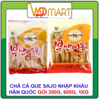 Chả cá que Sajo Nhạp khẩu Hàn quốc gói (350g, 600g và 1kg)