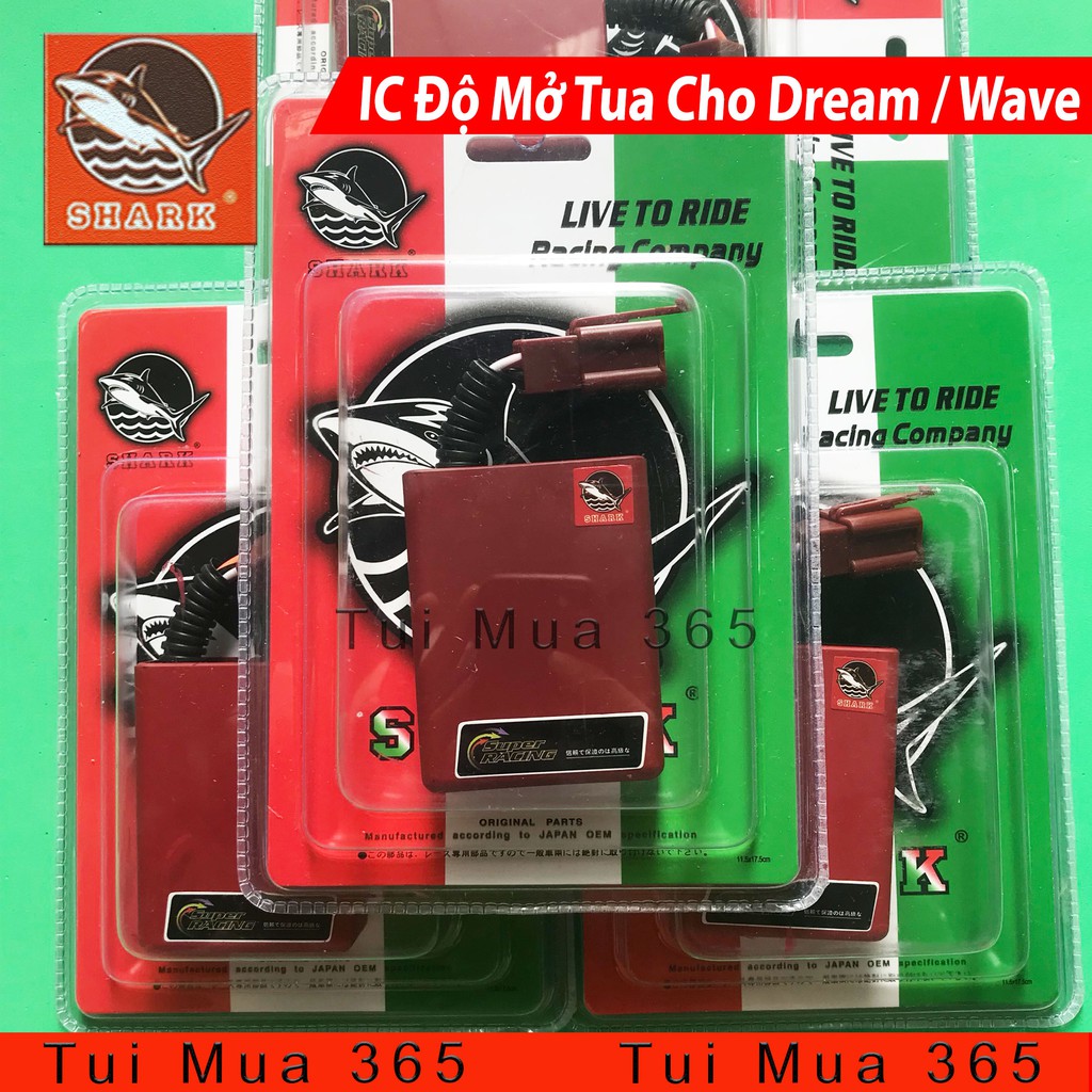 IC Shark Độ Mở Tua Máy Cực Mạnh Honda Wave, Dream