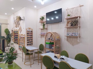 Kệ trang trí macrame