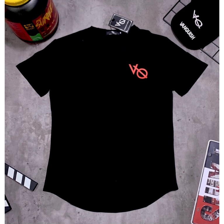 [SALE SỐC] áo gym nam VANQUISH cực chất,áo thun nam body cotton 100%