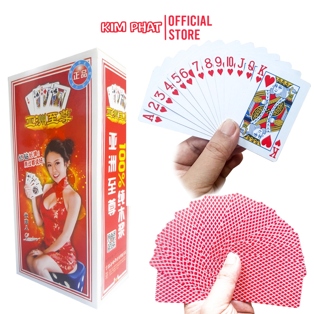 Tú lơ khơ, Bài tây, Tiến Lên, Tá lả DIAMOND PLAYING CARDS