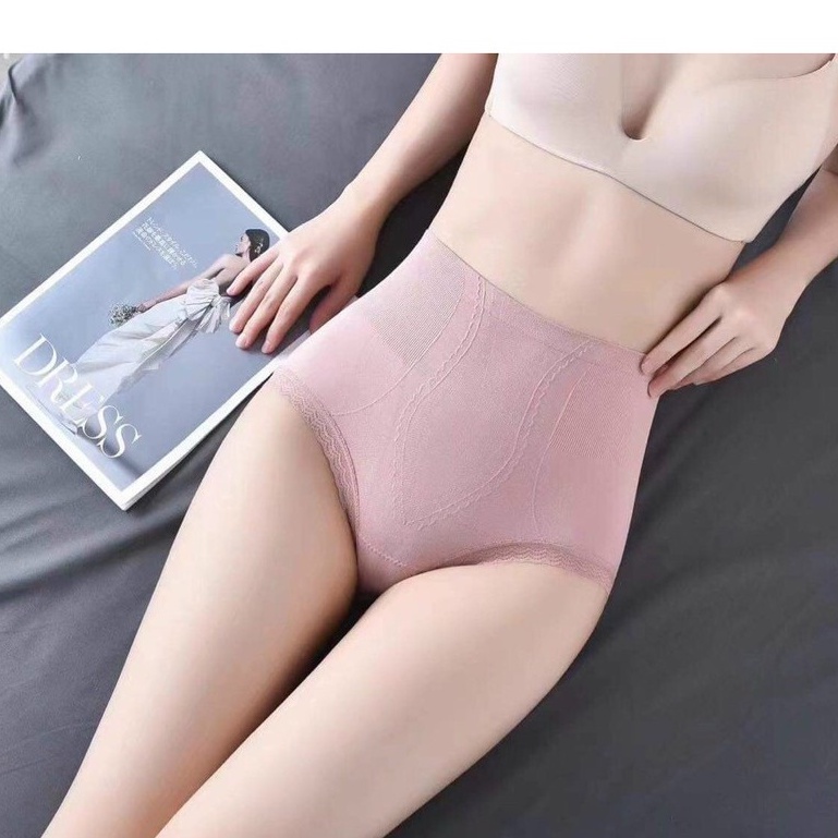 Quần lót gen bụng cạp cao chất cotton mềm mịn N2602