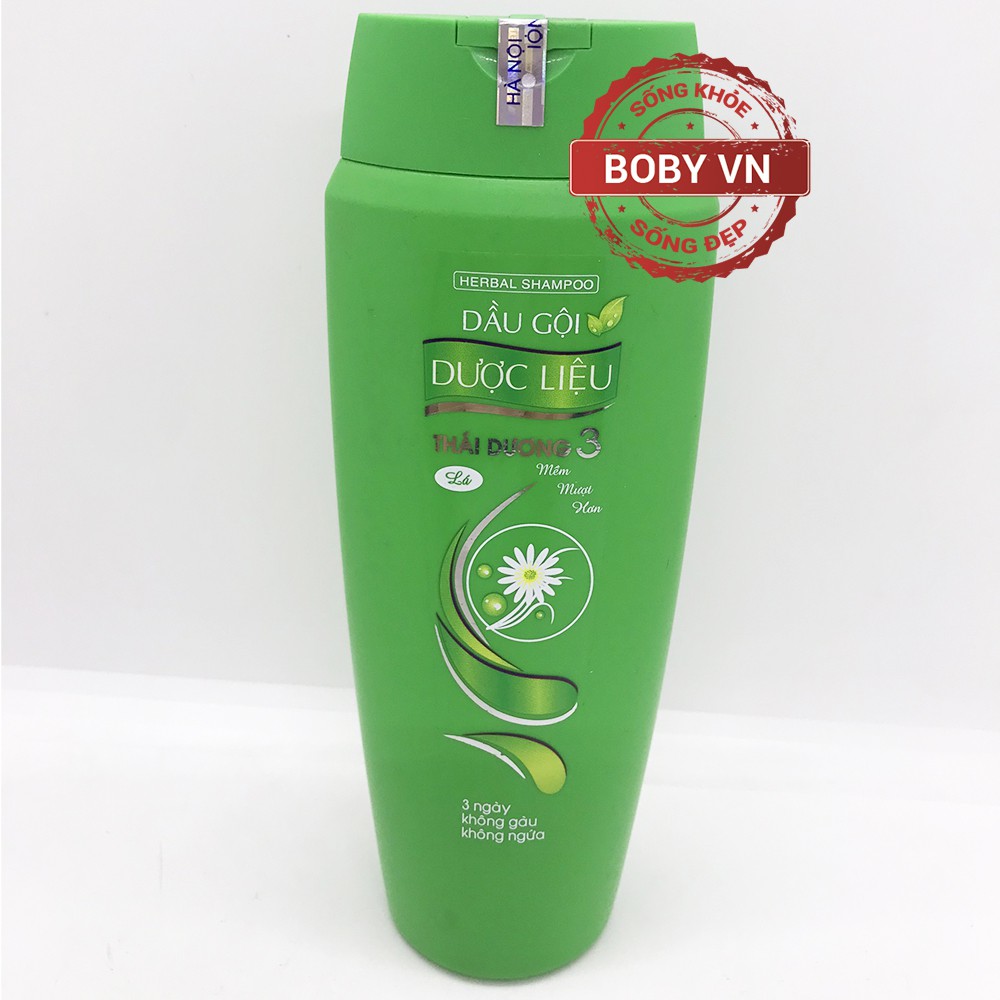 Dầu gội dược liệu Thái Dương 3 (Chai 200ml)