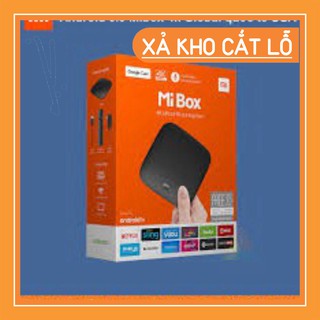 Android Tivi Box Xiaomi Mibox 4K Global Quốc Tế (MDZ-16-AB) - Hàng chính hãng DGW