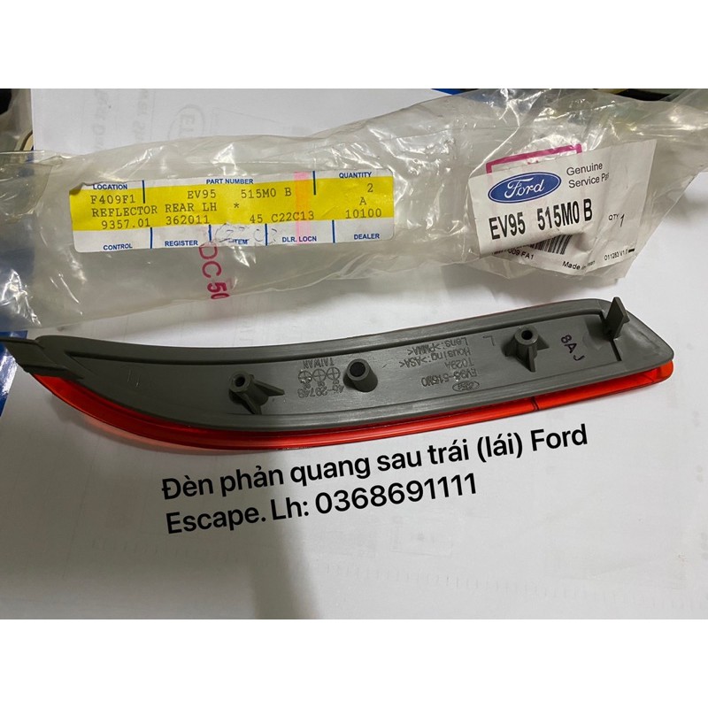 Đèn phản quang cản sau bên trái  Ford Escape