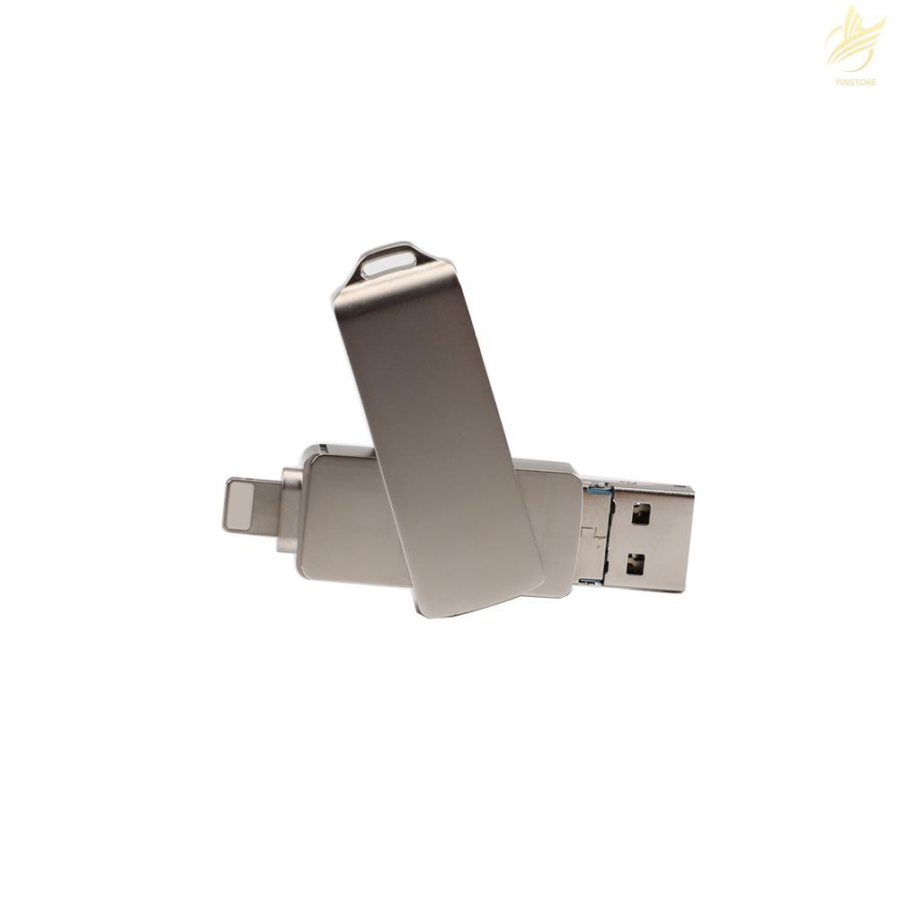 Usb 2.0 16gb 32gb 3 Trong 1 Hình Âm Dương Cho Iphone Ipad Mini