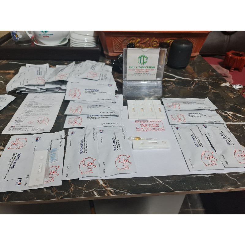 Que Thử Thai Cho Heo Lợn Chính Xác đến 90% - Que Thử Thai Heo Phát Hiện Mang Thai Nhanh Chóng, Chính Xác Cao