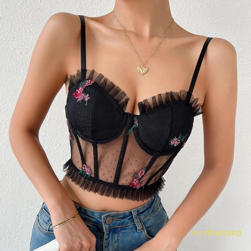 Áo Lót Nâng Ngực Vải Lưới Thời Trang Quyến Rũ Cho Nữ