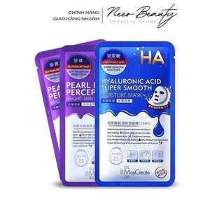 Mặt nạ tím m'aycreate ha mask hyaluronic acid date mới