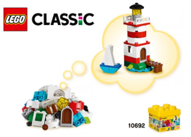 Thùng gạch LEGO Classic 10692 (221 chi tiết)