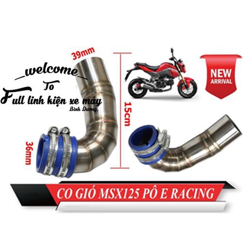 CO GIÓ PÔ E RACING DÀNH CHO MSX 125