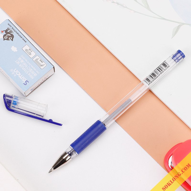 Bút bi nước basic ngòi 0.5mm nét mượt - bút viết tiện lợi cho học sinh Sổ KLONG, văn phòng B14