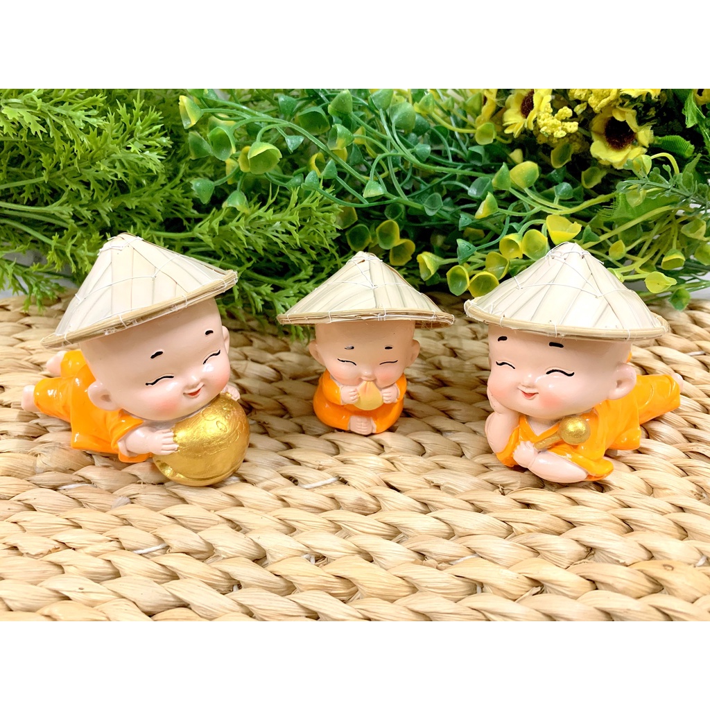 Tượng Tiên Đồng đội nón lá Việt Nam (Hàng Độc Quyền)