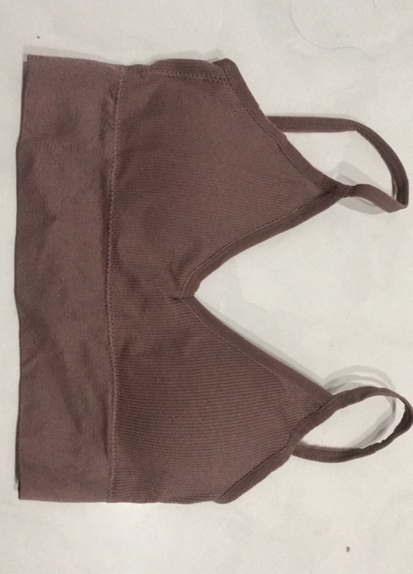 Áo bra khứa cotton khoét lưng sâu, áo lót tăm bralette co dan tập gym, yoga, Leblur | BigBuy360 - bigbuy360.vn