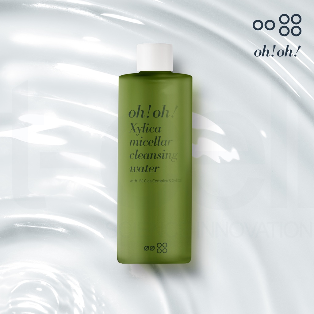 Nước Tẩy Trang Chuyên Sâu Phục Hồi Màng Lipid oh!oh! Xylica Micellar Cleansing Water