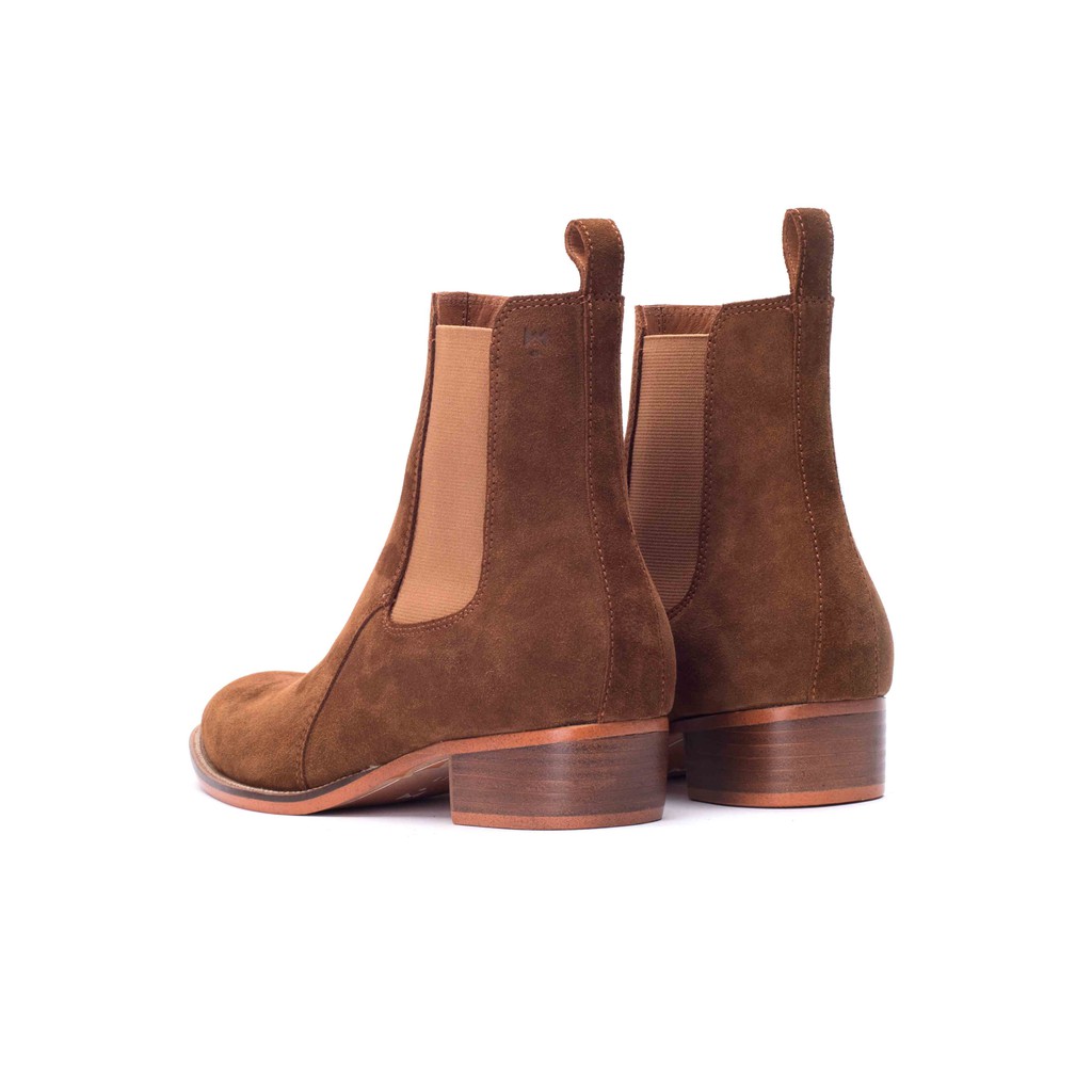 Giày boot THE WOLF wild walk chelsea boot - Tobacco