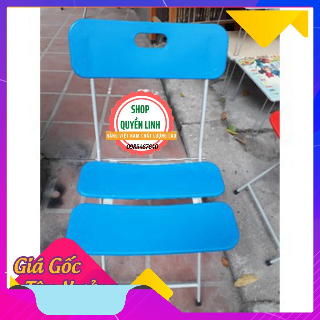 GHẾ GẤP 3 LÁ Nhựa Chân Sắt mảnh nhựa dẻo Cao Cấp Chính Hãng cho Quán Cafe, Văn Phòng, Gia đình phòng ăn | BigBuy360 - bigbuy360.vn