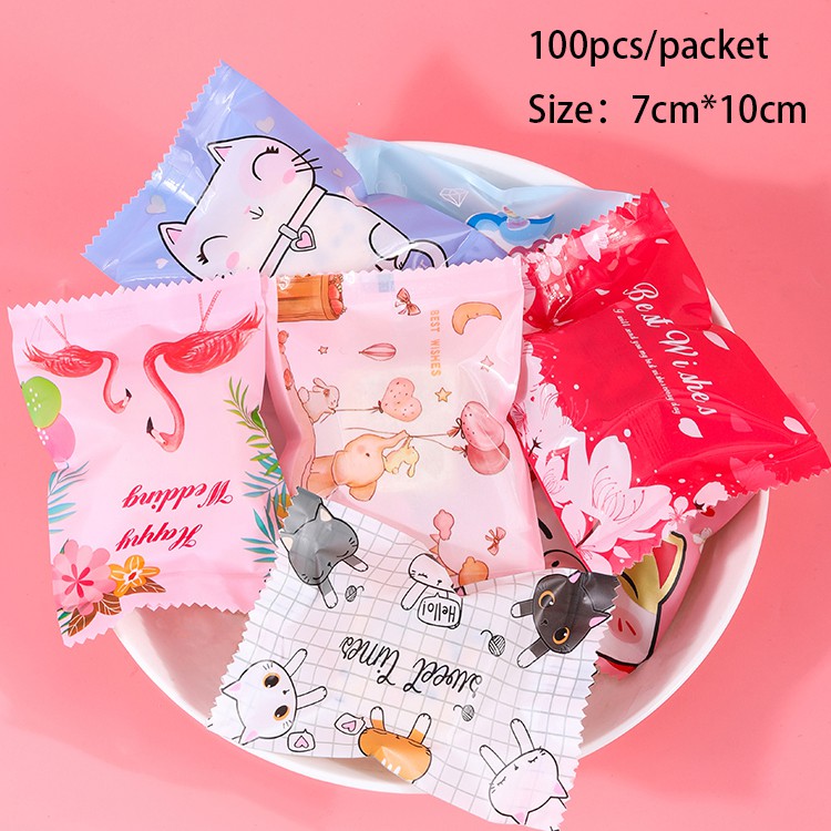 Máy hàn miệng túi đựng bánh quy/kẹo thủ công DIY 7*10cm 2020