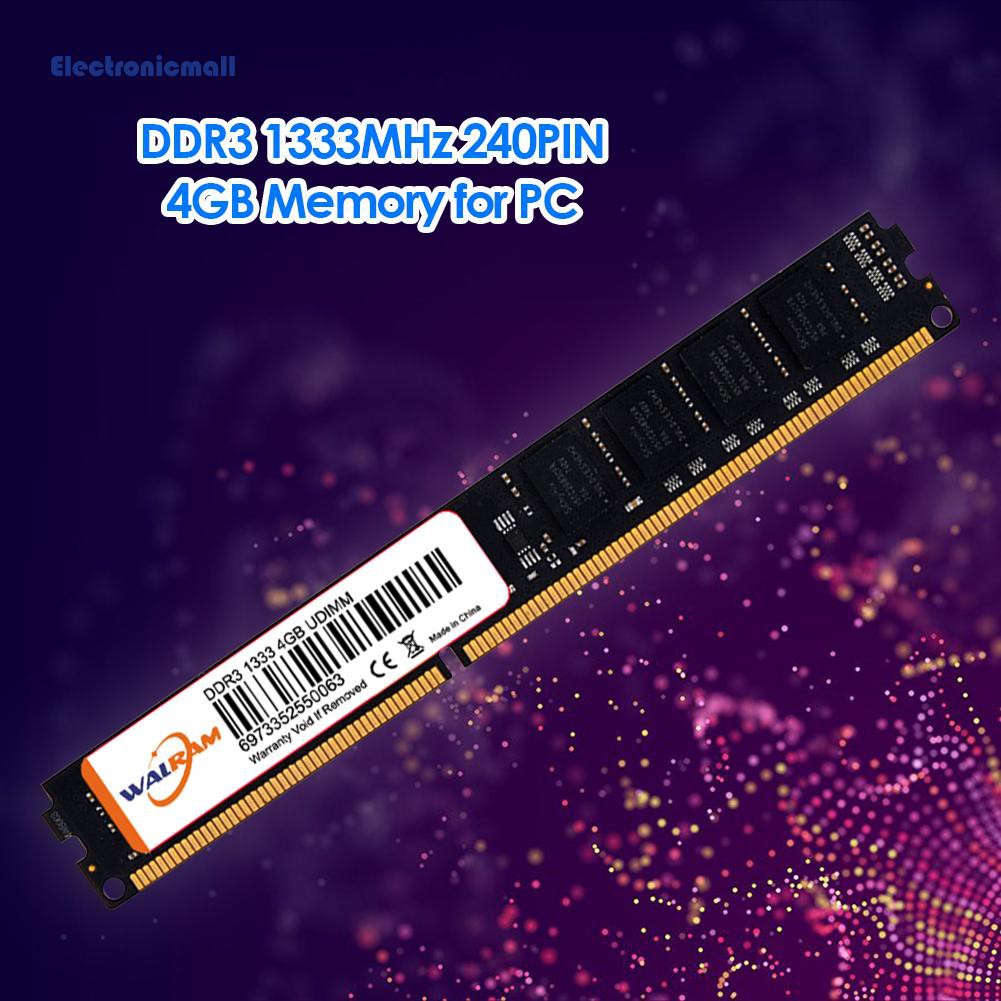 Mô Đun Bộ Nhớ Điện Tửmall01 240 Pin 4gb Ddr3 1333mhz Cho Máy Tính