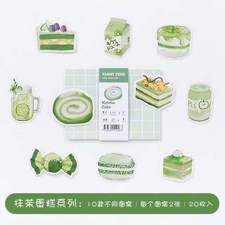 Set Sticker foody 20 chiếc siêu đẹp