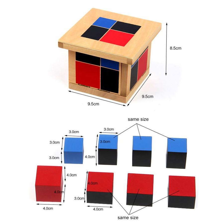 Khối nhị thức Montessori (Binomial cube)