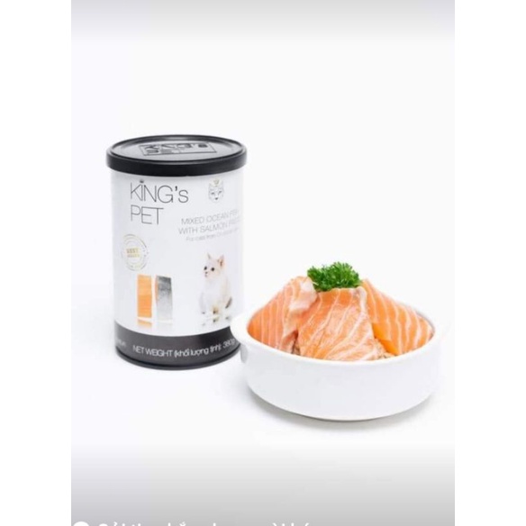 Pate lon King's Pet dành cho chó và mèo - lon 380g