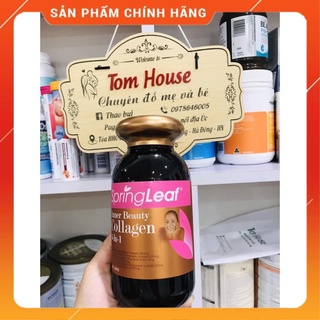 Viên collagen spring leaf inner beauty collagen 6-in-1, hộp 90/180 viên #tomstore19