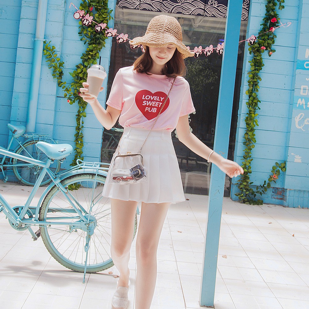 Áo Thun Cotton Ngắn Tay Thoải Mái Cá Tính Thời Trang Cho Nữ