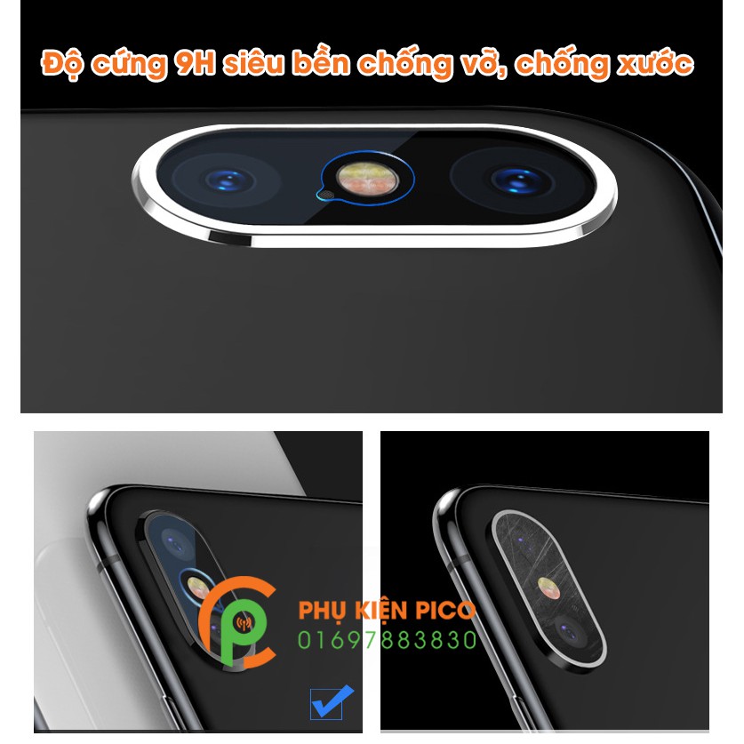 Bộ bảo vệ camera iphone xs – vòng bảo vệ và miếng dán camera iphone xs 2018