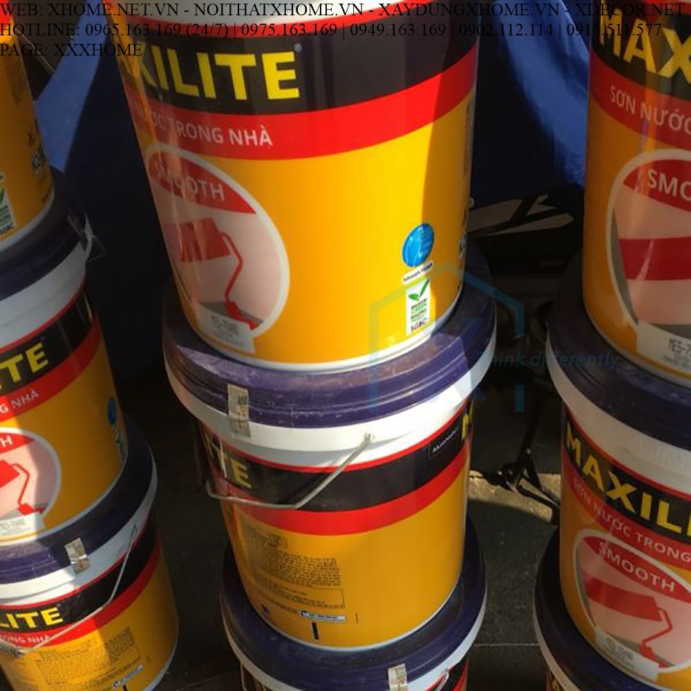 X HOME - Sơn DULUX - MAXILITE Sơn Nước Trong Nhà Maxilite Smooth💥NHẬN HÀNG TẠI NHÀ MÁY💥Giao hàng Toàn quốc - Ckhấu cao