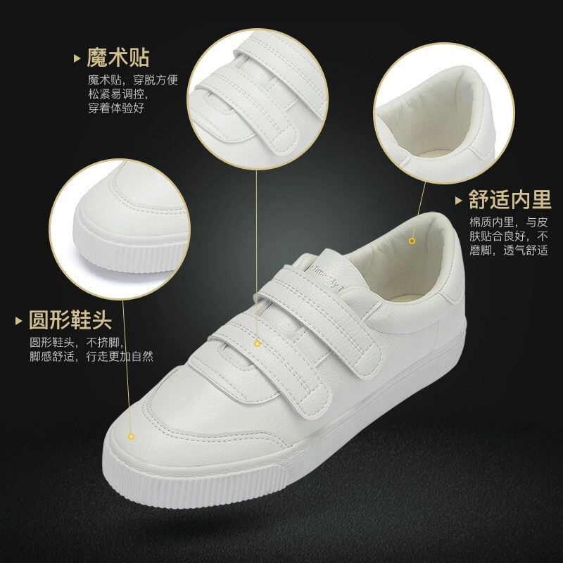 Giày thể thao khóa dán phong cách thời trang Hàn Quốc cá tính 2022 dành cho nữ