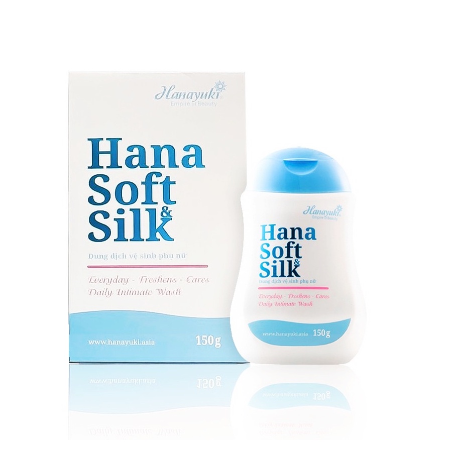 [HÀNG CHÍNH HÃNG] Dung dịch vệ sinh Hana Soft Silk 150g