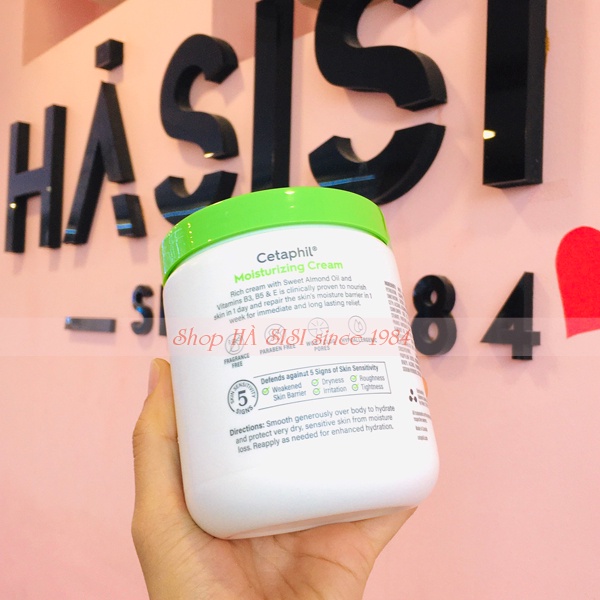 KEM DƯỠNG ẨM TOÀN THÂN CETAPHIL - Moisturizing Cream 566g