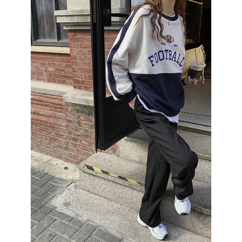 Áo Nỉ Sweater nữ Cao cấp Hàn Quốc Áo Sweater Nữ Thu Đông Ulzzang Thời trang
