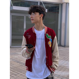 Áo khoác LEVENTS Emgo Varsity/ Red