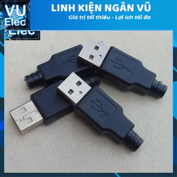 Đầu Jack USB A Cái, Đực